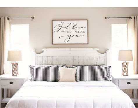 Master Bedroom Wall Decor Over The Bed Wedding Anniversary