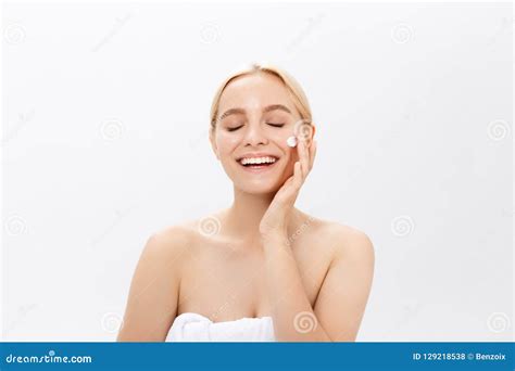 Beautiful Skin Woman Face Closeup Healthy And Beautiful Female Spa And