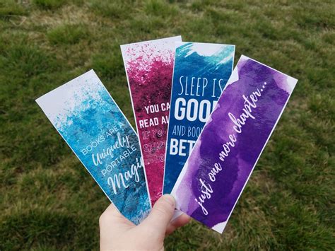 Free Printable Bookmarks With Quotes About Reading Free Printable