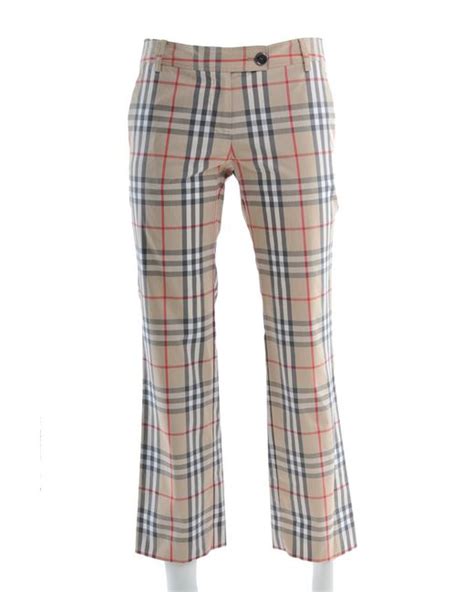 Burberry Classic Check Pants Lyst