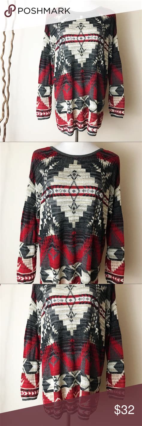 Rl Denim And Supply Aztec Southwestern Sweater Ralph Lauren Denim