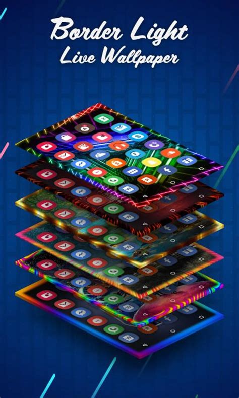 Borderlight Live Wallpaper Led Color Edge Para Android Download