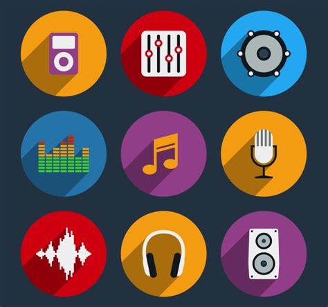 18  Sound Icons - Free PSD, Vector EPS Format Download | Design Trends 