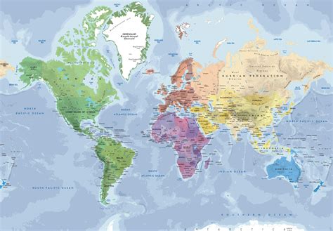 World Map Physical Political Images And Photos Finder