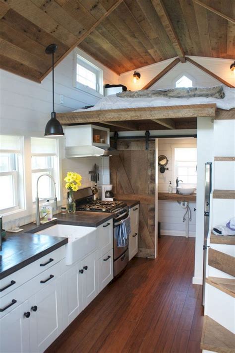 Awesome Tiny Kitchen Design For Your Beautiful Tiny House