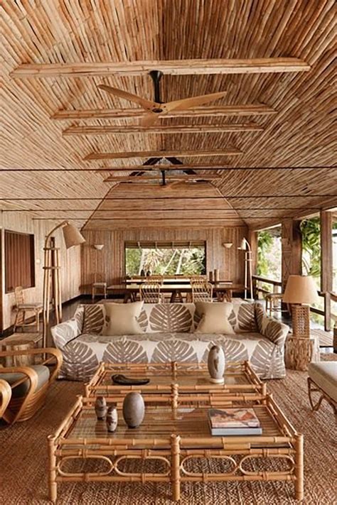 interior rumah bambu minimalis rumah joglo limasan work