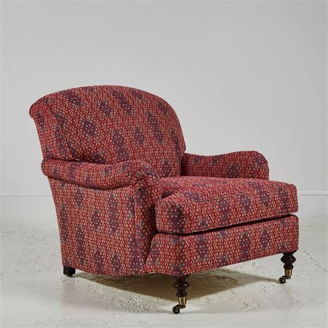 Nickey Kehoe English Roll Arm Chair Rolled Arm Chair Armchair Chair