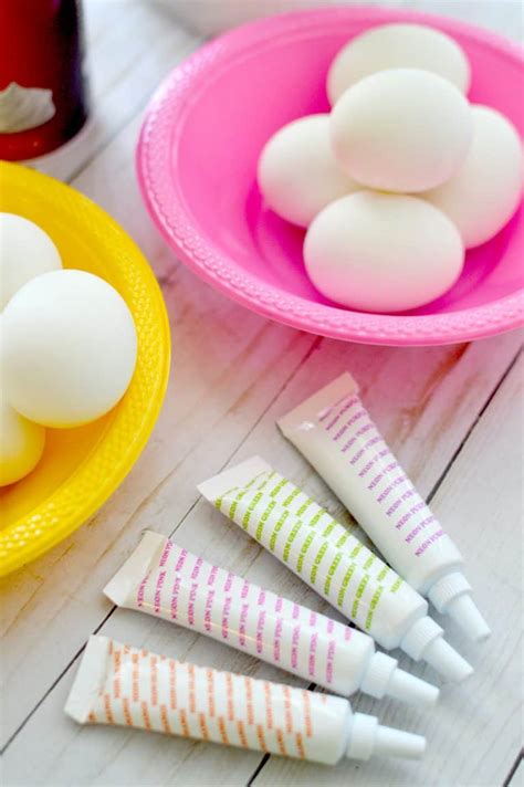 Shaving Cream Easter Eggs Stylish Cravings Easter Crafts