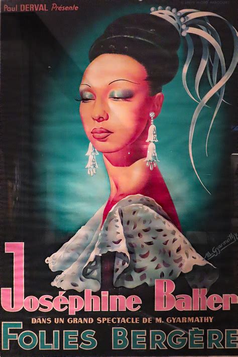 Josephine Baker Folies Bergere 1949 Regenaxe