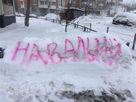 Зато посмотрела вблизи, что из себя представляет возвращение оппозиционного политика на родину. Надпись «Навальный» на льду реки Фонтанка в Питере вызвала ...
