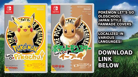 Fan-Made Pokémon Let's Go Covers Channel Original Japanese Games