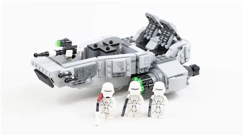 Lego Star Wars First Order Snowspeeder Timelapse And Review Set 75100