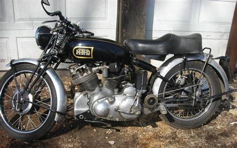 Holy Grail 1948 Vincent Rapide Series B Barn Finds