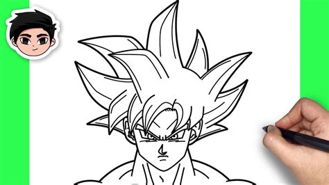 Son Goku Ultra Instinct Easy Goku Pencil Drawing Instituto Sexiz Pix
