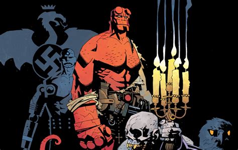 Comics Hellboy Hd Wallpaper