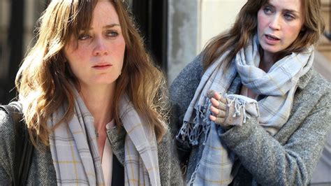 Emily Blunt Looks Booze Bedraggled On New York Set Of Blockbuster The
