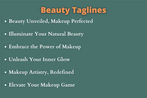 470 Best Makeup Slogans And Taglines To Define Beauty