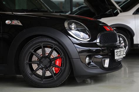 Mini Cooper S Black Bc Forged Rz39 Wheel Front