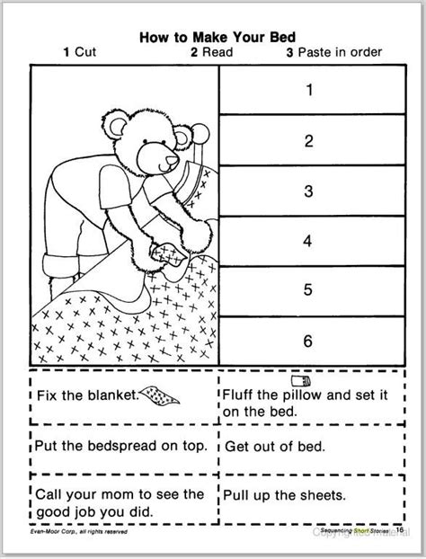 Sequencing Worksheet Grade 2 Preschool Worksheet Gallery