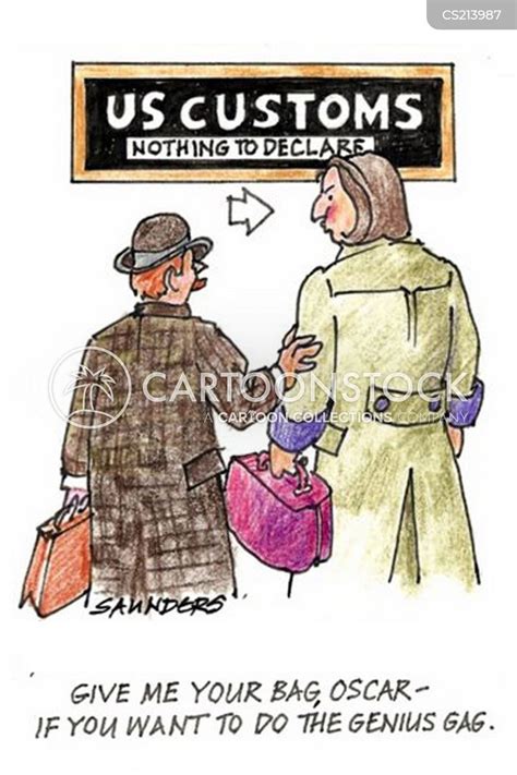 Us Customs Cartoons And Comics Funny Pictures From Cartoonstock