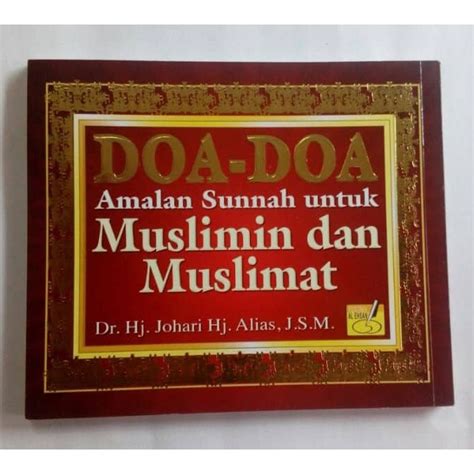 Doa Doa Amalan Sunnah Untuk Muslimin Dan Muslimat Shopee Malaysia