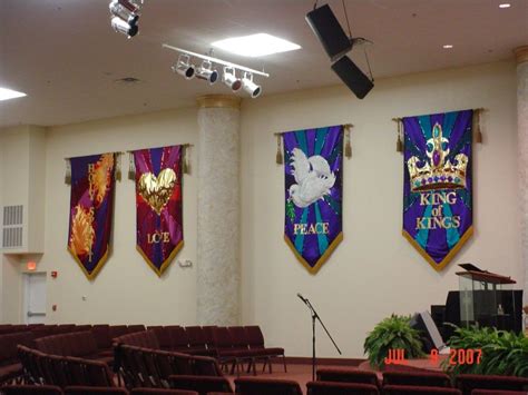 Church Banners Patterns | Patterns Gallery | Church wall decor, Church banners, Church decor