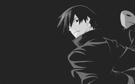 Anime Pc Black Hd Wallpapers Wallpaper Cave