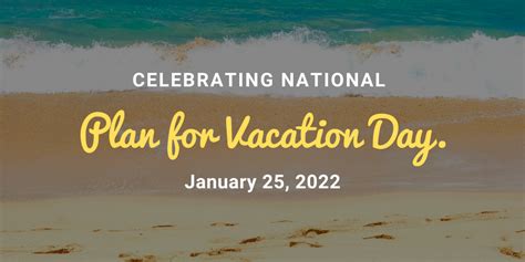 National Plan A Vacation Day Friend