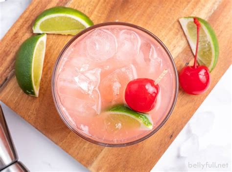 Sea Breeze Cocktail Recipe Only 3 Ingredients Belly Full