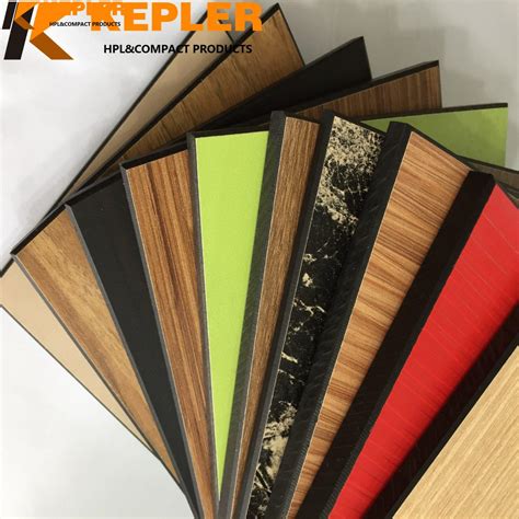 Water Resistant Wood Grain Color Core Phenolic Compact