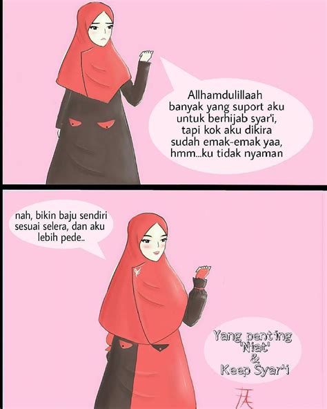 Kartun Muslimah Berjilbab Syari Newstempo