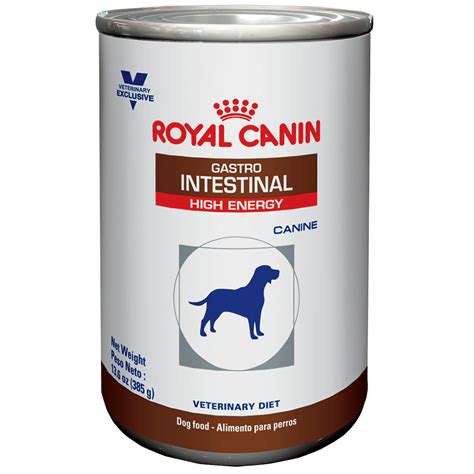 Ask your veterinarian about pairing this wet dog food with royal canin gastrointestinal dry dog food (formerly gastrointestinal high energy) as a. Royal Canin Veterinary Diets Dog Food