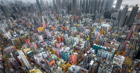 Drone Photos Reveal The Incredible Density Of High Rises In Hong Kong