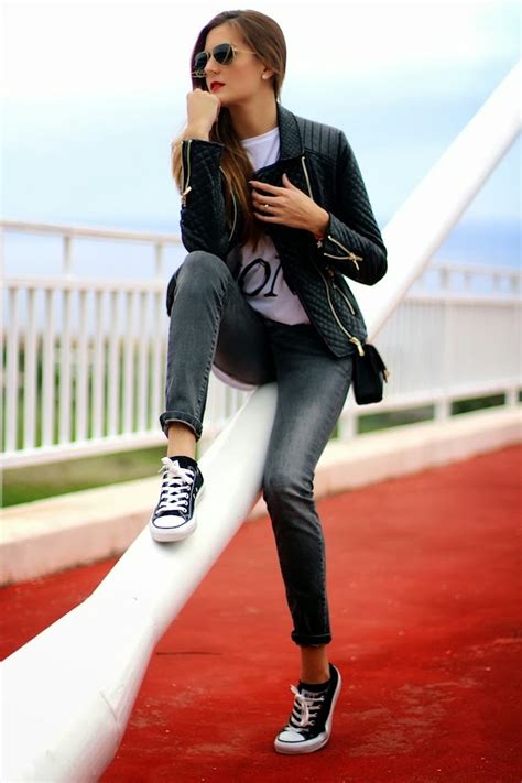 Marilyns Closet Fashion Blog Como Combinar Tus Converse Negras