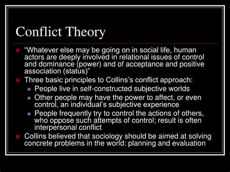 Ppt Conflict Theory Powerpoint Presentation Free Download Id1413822