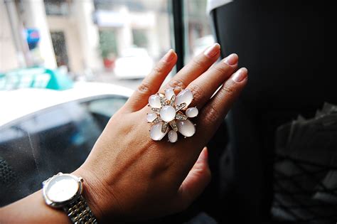 Sexy Nomad S Styled Life Rose Quartz Ring From Forever 21