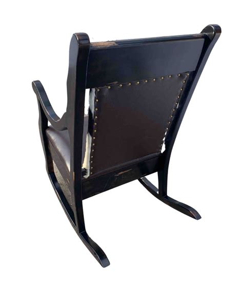 Inexpensive, extra soft and comfortable, fully reclinable and providing that smooth rocking that helps. Leather and Cowhide Rocking Chair - Western Rocking Chair