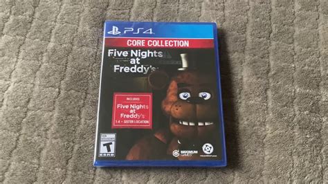 Five Nights At Freddys Core Collection Ps4 Unboxing Youtube