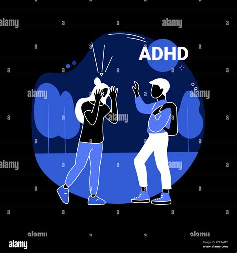 Attention Deficit Hyperactivity Disorder Abstract Concept Vector