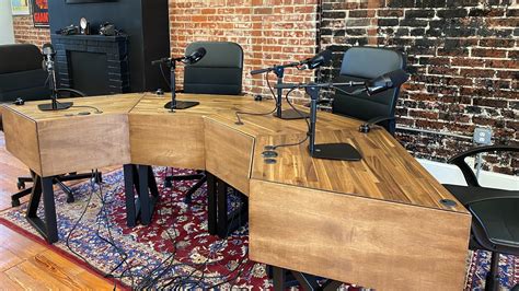 Podcast Tables And Desks Production Gallery — Podcast Tables Shop