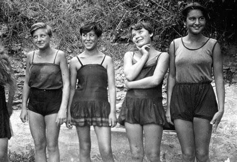Soviet Union Of The S In Soviet Russia German Girls Vintage Bathing Suits Evolution Of