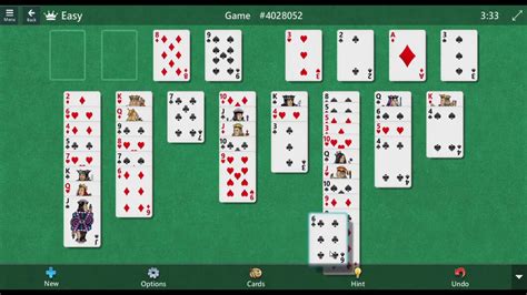 Xbox Live Games Microsoft Solitaire Freecell Level Easy