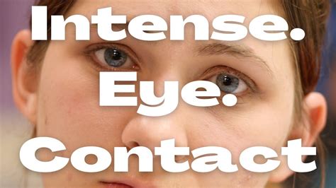 Intense Eye Contact Ucladigitalsketch Youtube