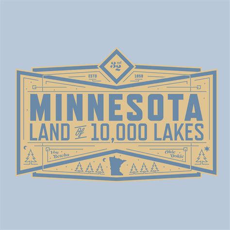 Minnesota Land Of 10000 Lakes By Torey Needham On Dribbble