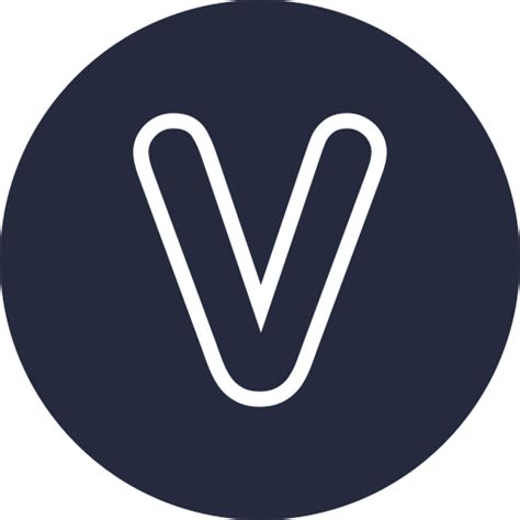 Letter V Generic Glyph Icon