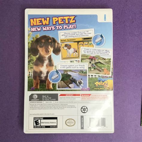 Petz Dogz 2 Nintendo Ds 2007 Ebay