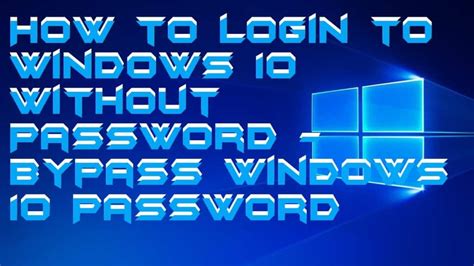 How To Login To Windows 10 Without Password Truegossiper