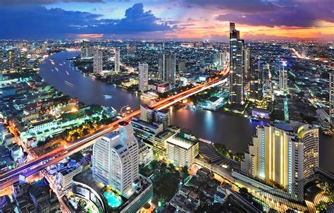 Bangkok skyline | Bangkok tourist, Bangkok travel, Bangkok