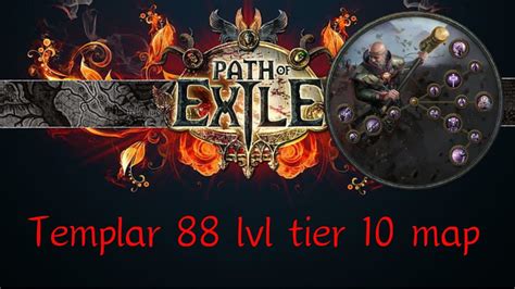 Templar Level Easy Pass Tier Map Path Of Exile Poe Youtube