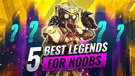 5 Best Legends For Noobs Apex Legends Best Picks To Win Easily Youtube